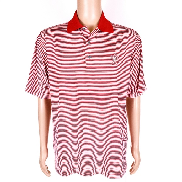 FootJoy Men Polo Striped Short Sleeves Size M - Picture 1 of 7